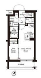 アーバンパーク方南町Ⅱ 503 間取り図