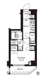 アーバンパーク住吉 401 間取り図