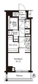 アーバンパーク住吉 805 間取り図