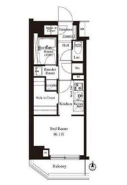 アーバンパーク住吉 409 間取り図