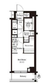 アーバンパーク住吉 602 間取り図