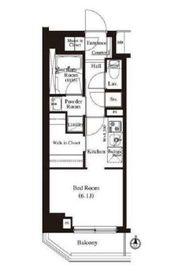 アーバンパーク住吉 609 間取り図