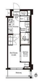 アーバンパーク住吉 204 間取り図