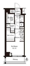 アーバンパーク住吉 405 間取り図
