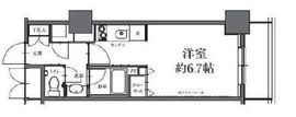 HF駒沢公園レジデンスタワー 1901 間取り図