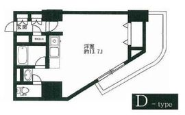 HF駒沢公園レジデンスタワー 2504 間取り図