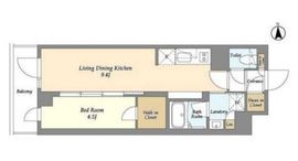 ドゥーエ南砂町Ⅱ 206 間取り図