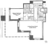 青山第一マンションズ 9階 間取り図