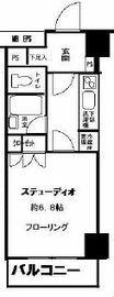 グランスイート銀座レスティモナーク 4階 間取り図