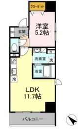 ベイサイドヒルズ関内 406 間取り図