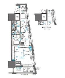 ZOOM横浜桜木町 7階 間取り図