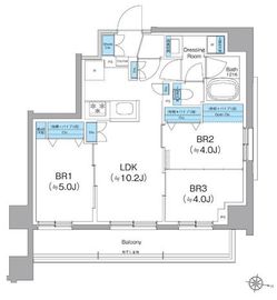 クレヴィアリグゼ西馬込 510 間取り図