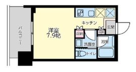 ブリリアタワー浜離宮 7階 間取り図
