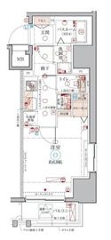 クレヴィスタ元浅草 4階 間取り図