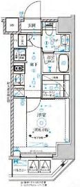 RELUXIA横濱吉野町Ⅲ (リルシア横濱吉野町Ⅲ) 10階 間取り図