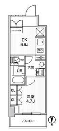 nido KAMATA 1203 間取り図