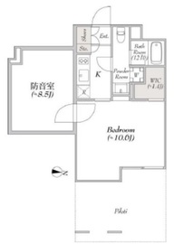 MYRIA RESIDENCE Minami Magome (ミリアレジデンス南馬込) 1階 間取り図