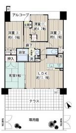 ナイスクオリティス横濱鶴見 1階 間取り図