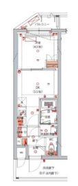 ハーモニーレジデンス大森山王THE GARDEN 地下1階 間取り図