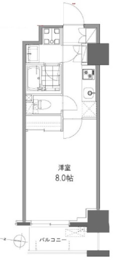 清澄白河レジデンス弐番館 617 間取り図
