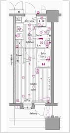 グランド・ガーラ横濱元町 2階 間取り図