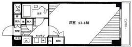 デュオ・スカーラ新宿 3階 間取り図