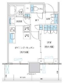 パークシティ柏の葉キャンパス ザ・ゲートタワー ウエスト 602 間取り図