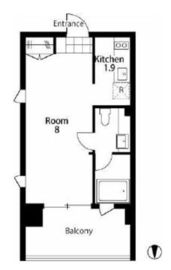 ベルファース東麻布テラス 603 間取り図