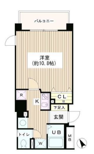 アルエット台東 603 間取り図