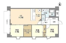 FULL HOUSE GAKUGEI DAIGAKU 5階 間取り図