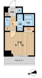 HF早稲田レジデンス 205 間取り図