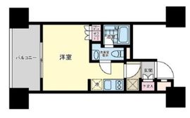 プライマル笹塚 203 間取り図