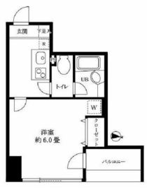 サンパティーク日本橋三越前 7階 間取り図