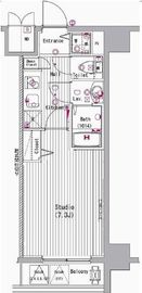 グランド・ガーラ新横浜South 10階 間取り図