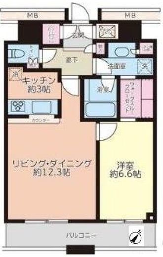 ラゾーナ川崎レジデンス 31階 間取り図