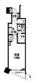 クオリア恵比寿ウエスト 4階 間取り図