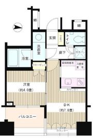 ネオマイム文京音羽 4階 間取り図