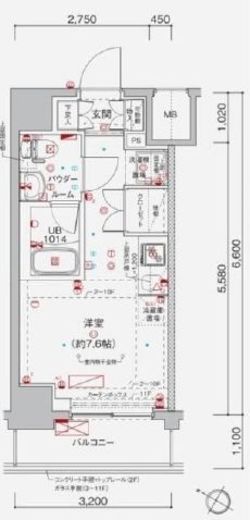クラリッサ大通り公園 10階 間取り図