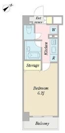 プロシード都立大学 303 間取り図
