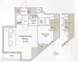Log入谷 1202 間取り図