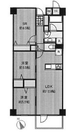 オープンレジデンシア表参道est 6階 間取り図