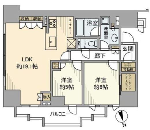 ブリリア本郷レジデンス 3階 間取り図