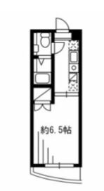 F.S.C.新宿マンション 1階 間取り図