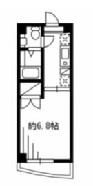 F.S.C.新宿マンション 4階 間取り図