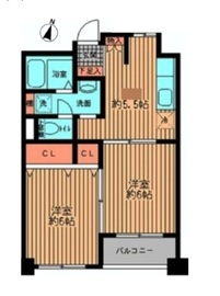 プライムアーバン勝どき 812 間取り図