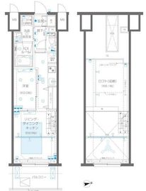 ZOOM新宿御苑前 1302 間取り図