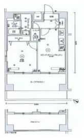 スカイコート渋谷神山町 9階 間取り図