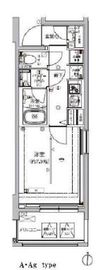 アルテシモクレア 201 間取り図