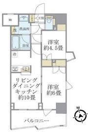 Soleado早稲田 601 間取り図