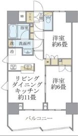 Soleado早稲田 505 間取り図